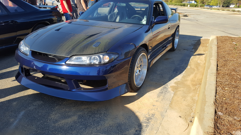 This LS swapped 240 showed up. Interestingly it still had the 4 lug wheels.